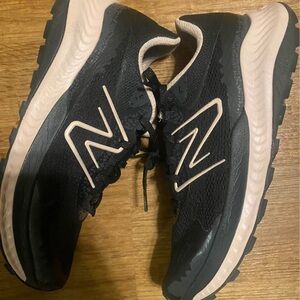 New Balance Black and Light Pink Running Shoes
